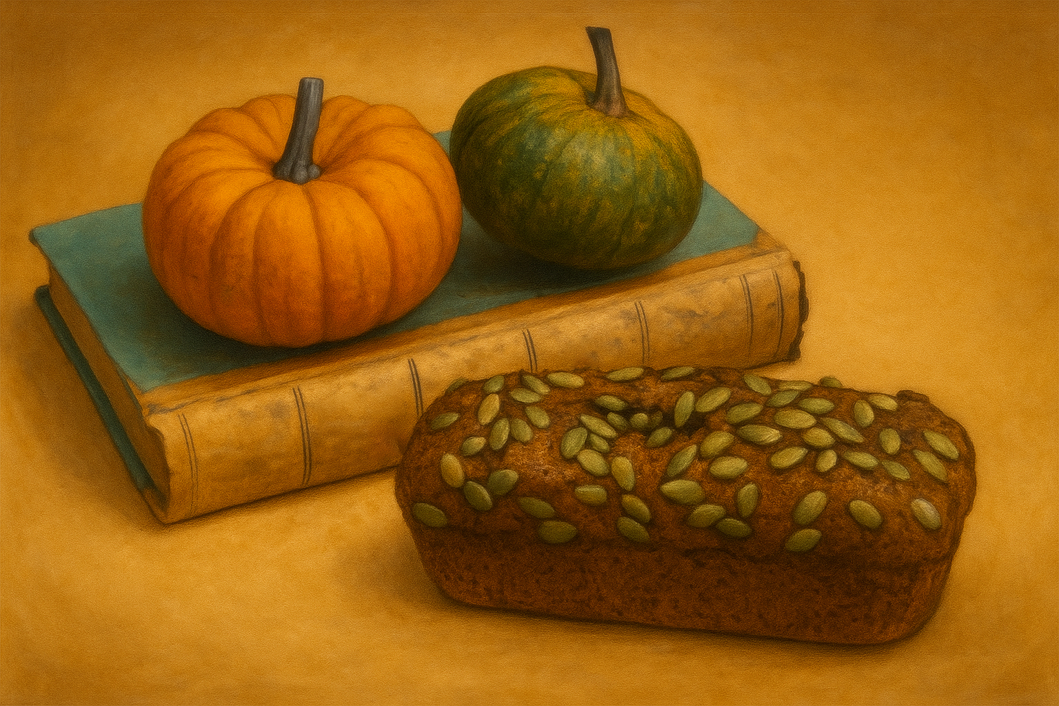 Pumpkin Pepita Tea Cake - Image 2