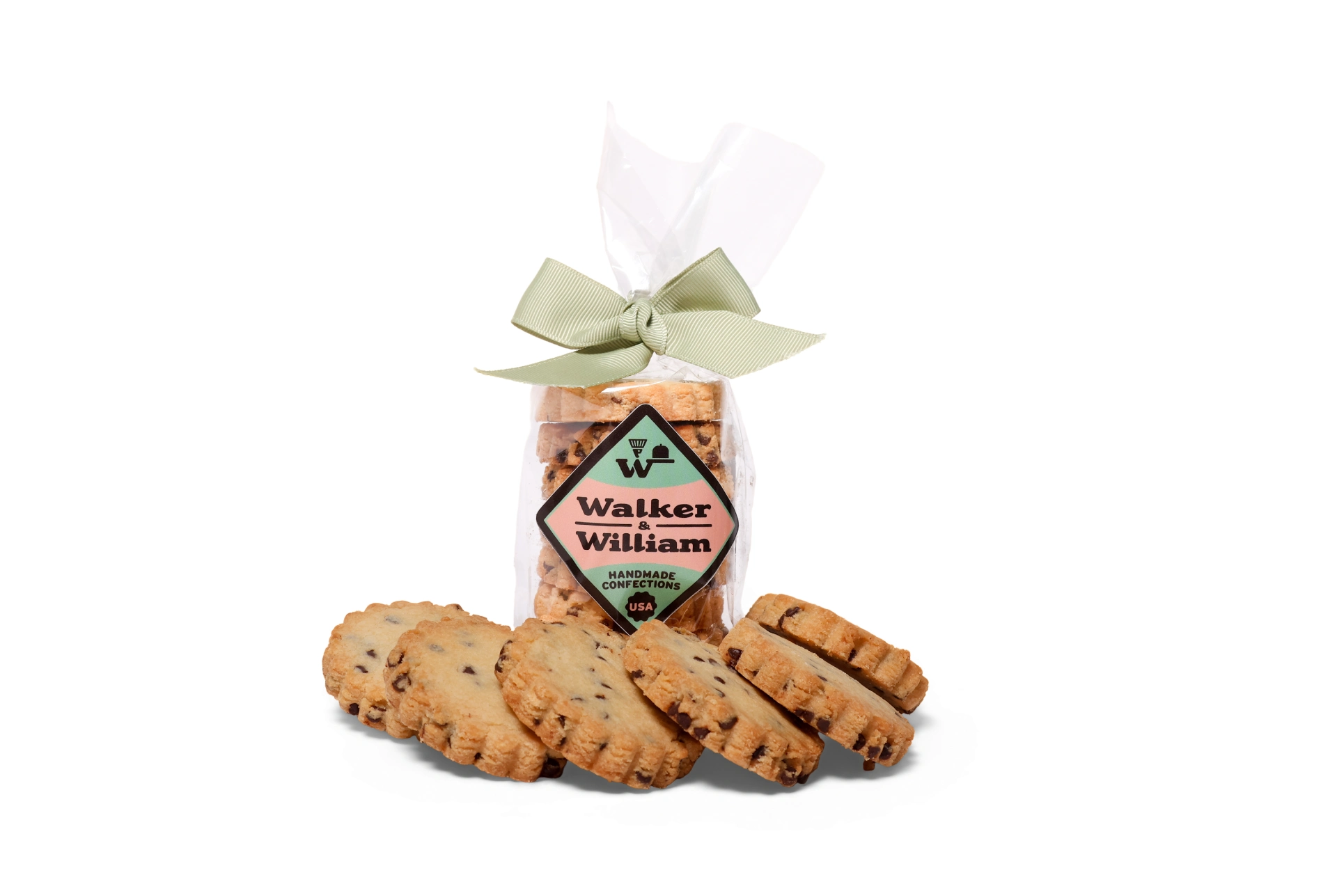 Dark Chocolate Chip Shortbread