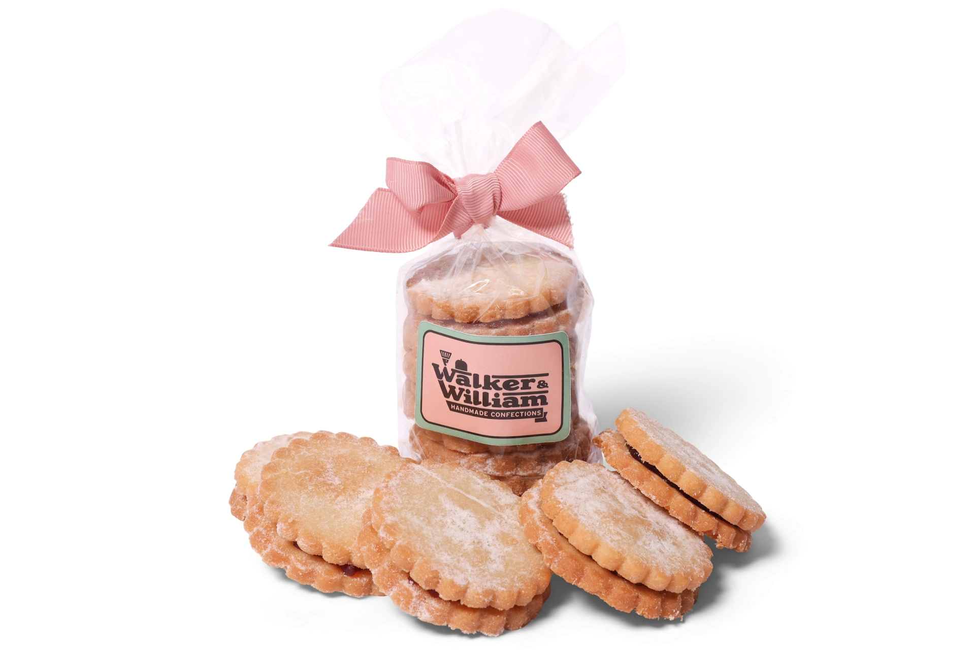 Raspberry Sea Salt Shortbread